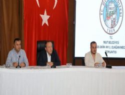 Mut Belediye Ekim ayı meclis toplantısı